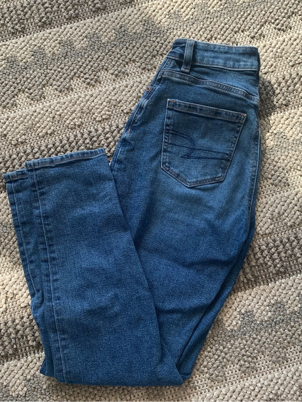 American Eagle Outfitters Blue Mom Jeans